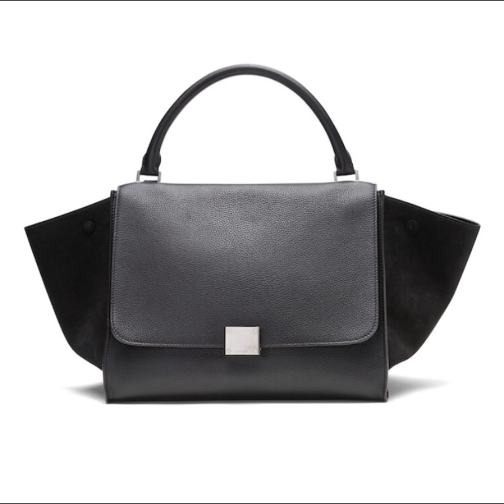 Celine Large Black Trapeze Tote- must sell! - Picture 1 of 8